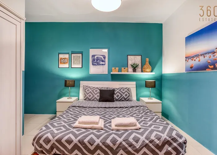 Stylish 2br Near Seafront & St'julians By 360 Estates * Sliema