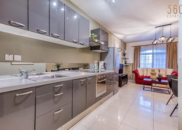 Stylish 2br Near Seafront & St'julians By 360 Estates *