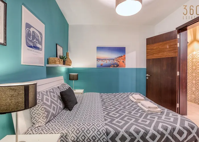 Lejlighed Stylish 2br Near Seafront & St'julians By 360 Estates